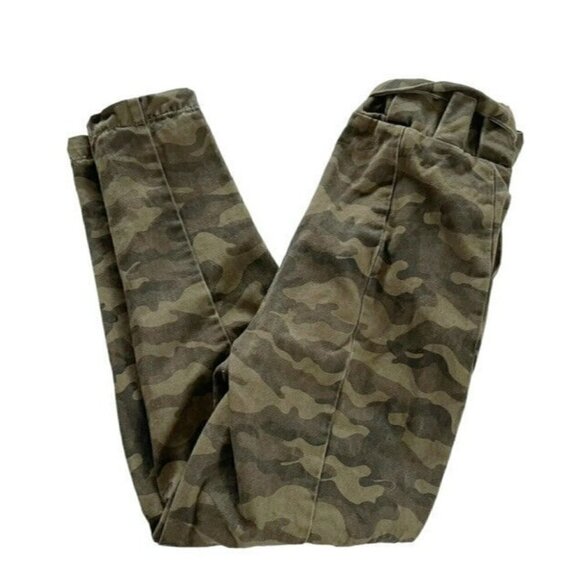 Tularosa Klein Camo High Waisted Paper Bag Waist Pants Snap Front REVOLVE Sz XS - Picture 10 of 10